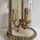 Pair of bronze lanterns in Louis XVI style