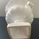 Small Medici vase in white porcelain