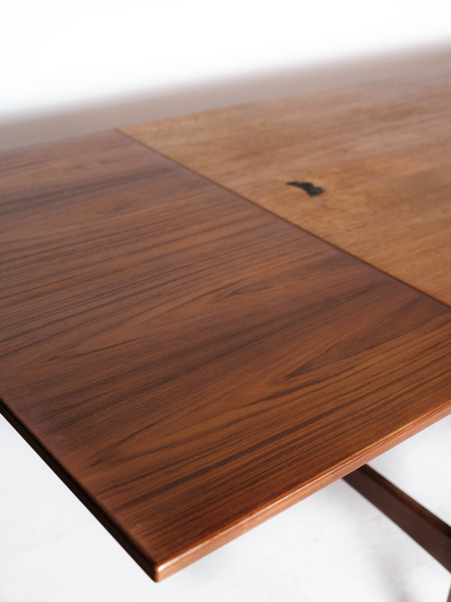 Table à manger en teck avec rallonges de design danois, années 1960