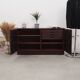 Buffet en acajou, design danois, années 1960, fabricant : Omann Jun