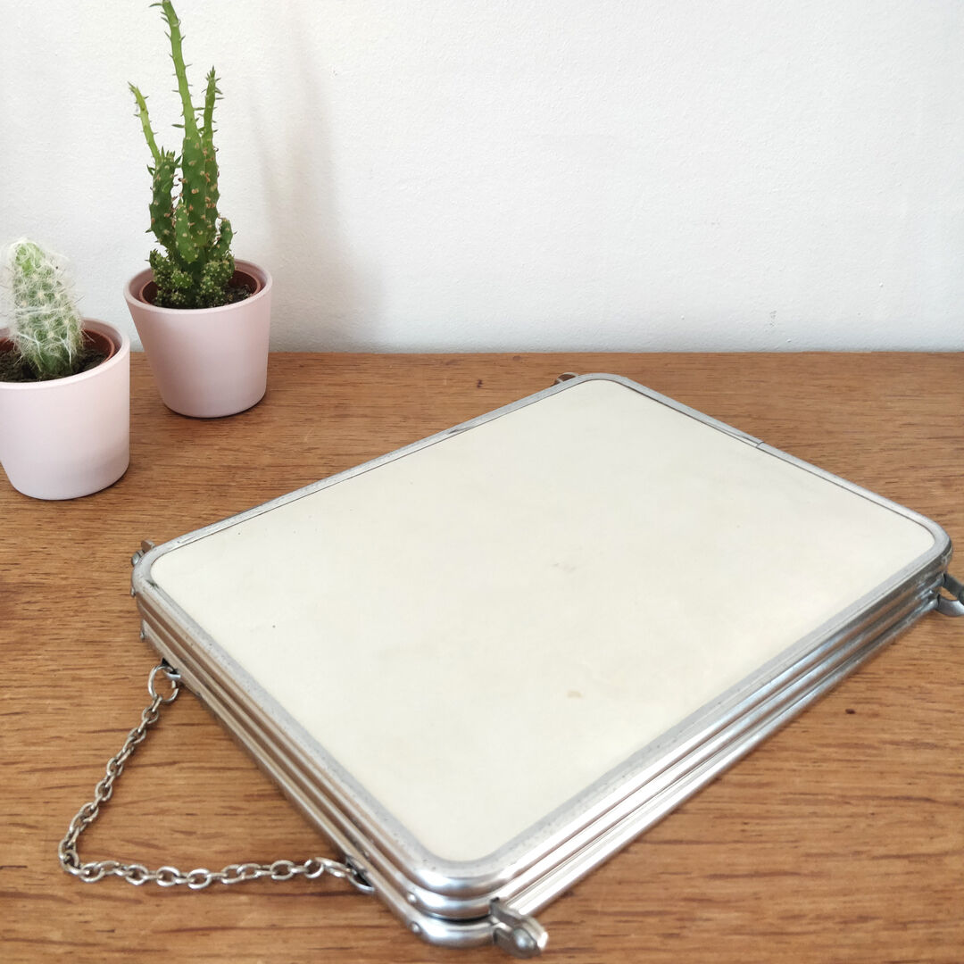 Barber triptych mirror 60x24cm