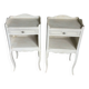 Pair of old bedside tables
