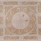 Hand knotted rug, vintage turkish rug 148x167 cm