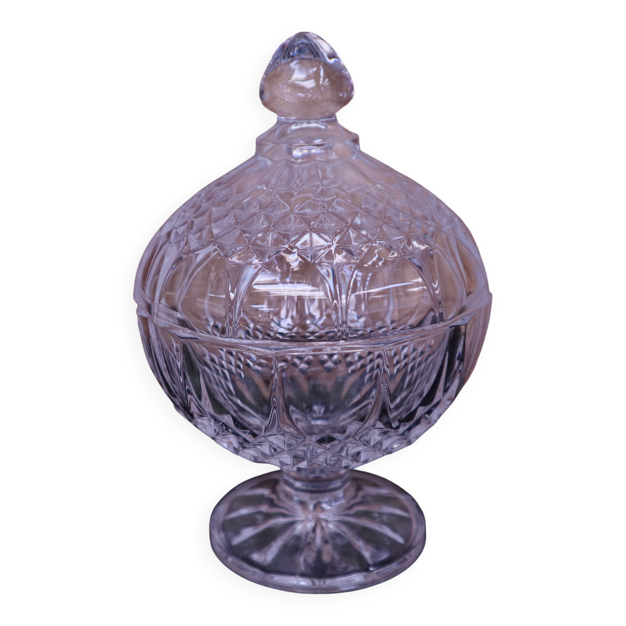 Crystal bonbonnière Longchamp Cristal d'Arques