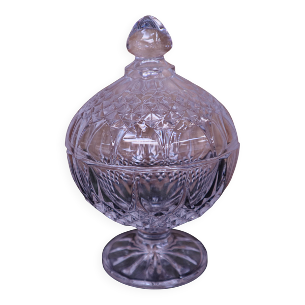 Bonbonnière en cristal Longchamp Cristal d'Arques — Beyit