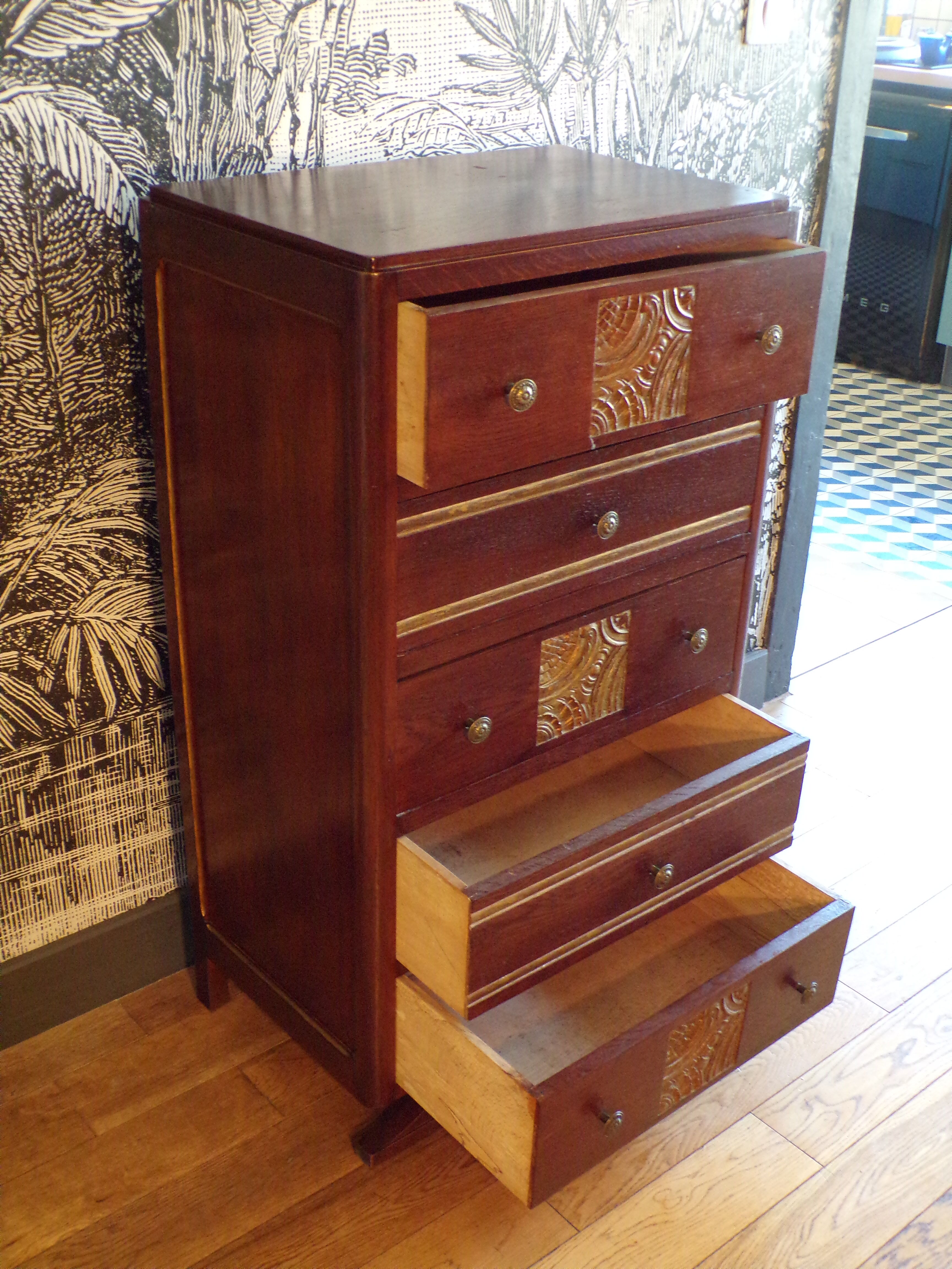 Chest of 5 drawers 1930