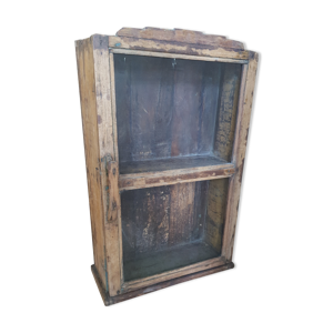 Vitrine en teck