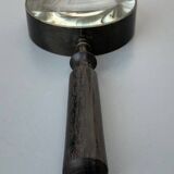 Loupe ancienne double lentille