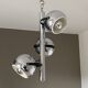Eye Ball 3 globe pendant light. 1970. Space age.