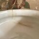 Sarreguemines Iron Earth Soup Tureen Pine Cones
