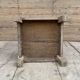 tabouret d'atelier en teck birman