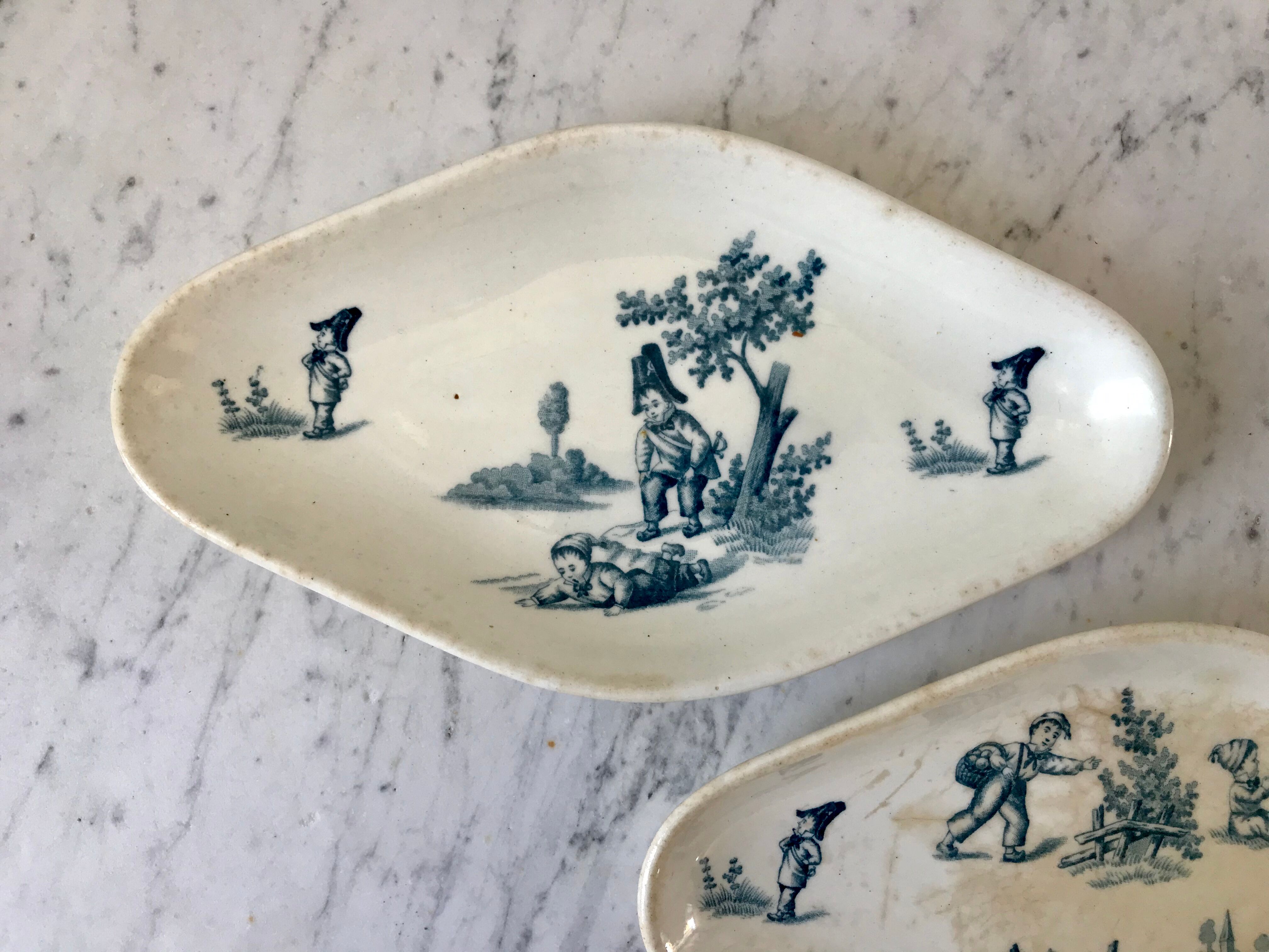 Duo of raviers Terre de Fer model "Garde champêtre" late nineteenth