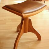 Mid Century piano stool from the 70s - Vintage