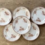 Plates Sarreguemines Royat