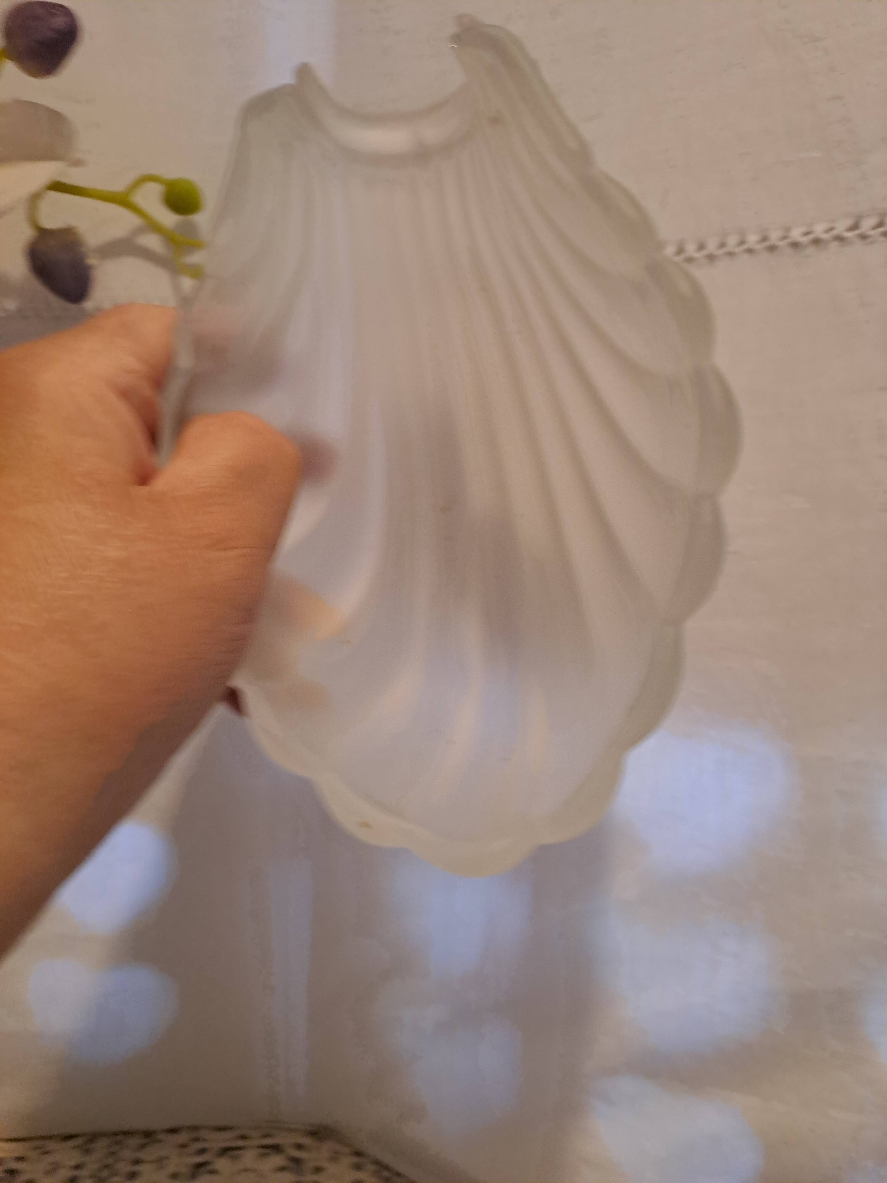 Pair of globe of art deco style wall lights in frosted glass france 1930