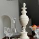 Large alabaster lamp base H41 D11