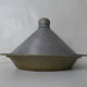 Vintage aluminum cast iron tagine
