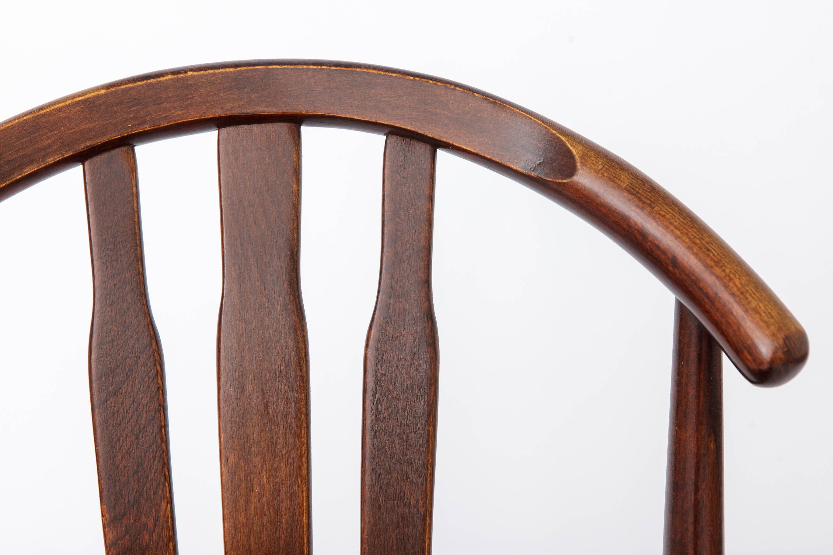 2 of 4 Vintage Swedish Dining Chairs by Carl-Ewert Ekström | Beech | 1960s