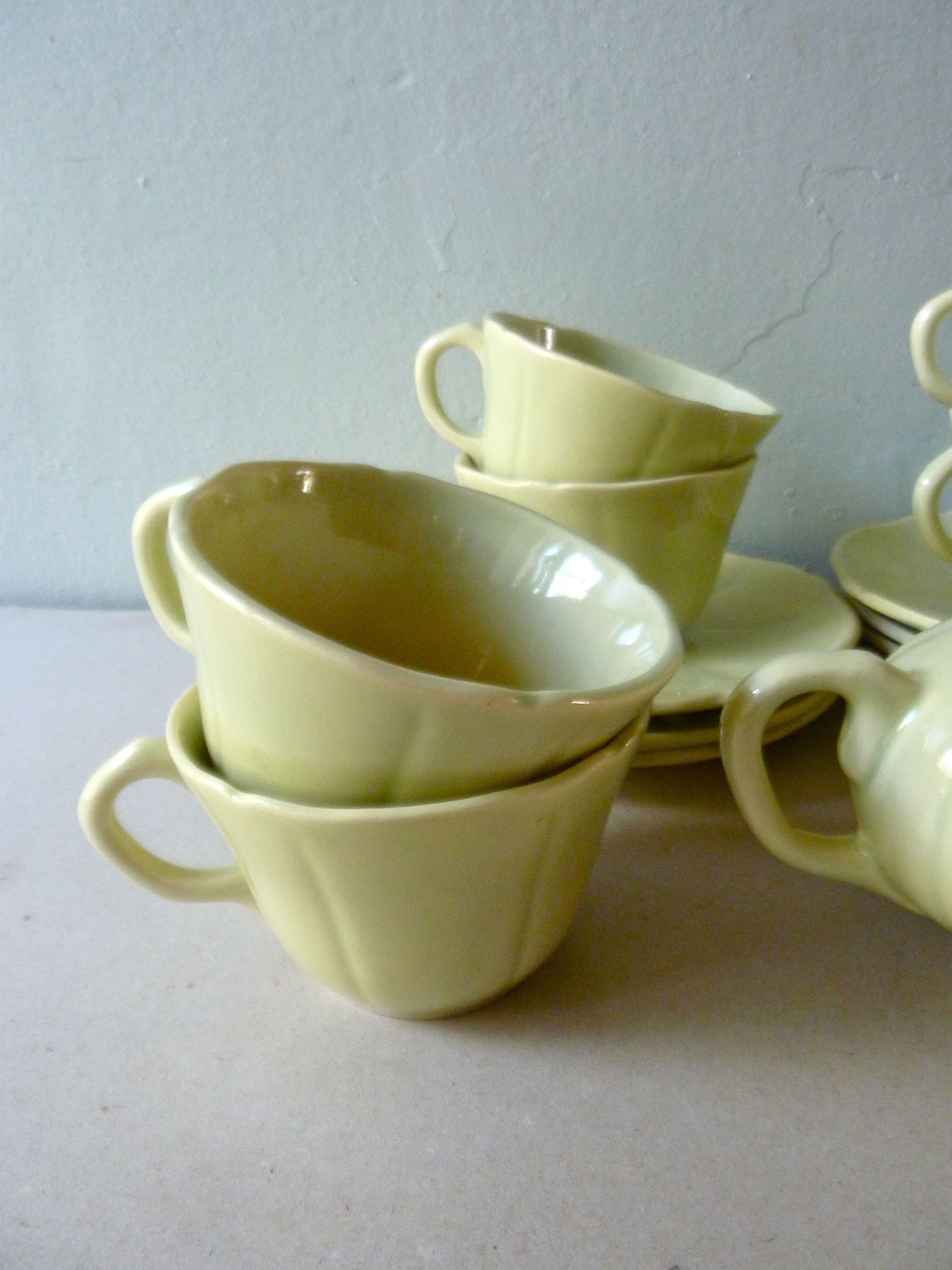 Longchamp coffee service from the 40s and 50s