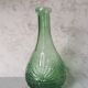 Chiseled glass decanter