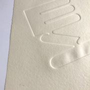 Estampe signée et numérotée de Jean Legros, Relief géométrique I, 1972