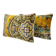 Set of 2 vintage velvet cushion covers 38x61 cm