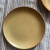 5 stoneware dessert plates from CNP village