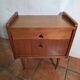 Scandinavian bedside tables by MDK design from the 1960s.