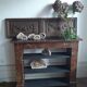 Shelf old mantelpiece faux marble circa 1900