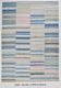8x12 Light Blue & Off White Large Kilim Rug, 260x361Cm