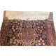 Tapis rouge en laine