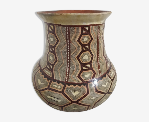 Cruche en céramique d'Amérique du Sud