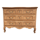 Oak chest of drawers