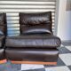 Chauffeuse cuir Roche Bobois