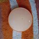 Round orange mirror seventies