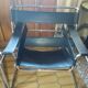 Pair of leather armchairs Breuer model B3