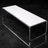 Vintage Mid-Century Italian Modern Laccio Kiga Low Coffee Table from Gavina