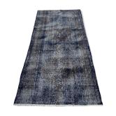 Distressed turkish narrow runner 205 x 96 cm