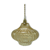 Gold suspension lamp