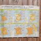 MDI school map "The territorial formation of France"