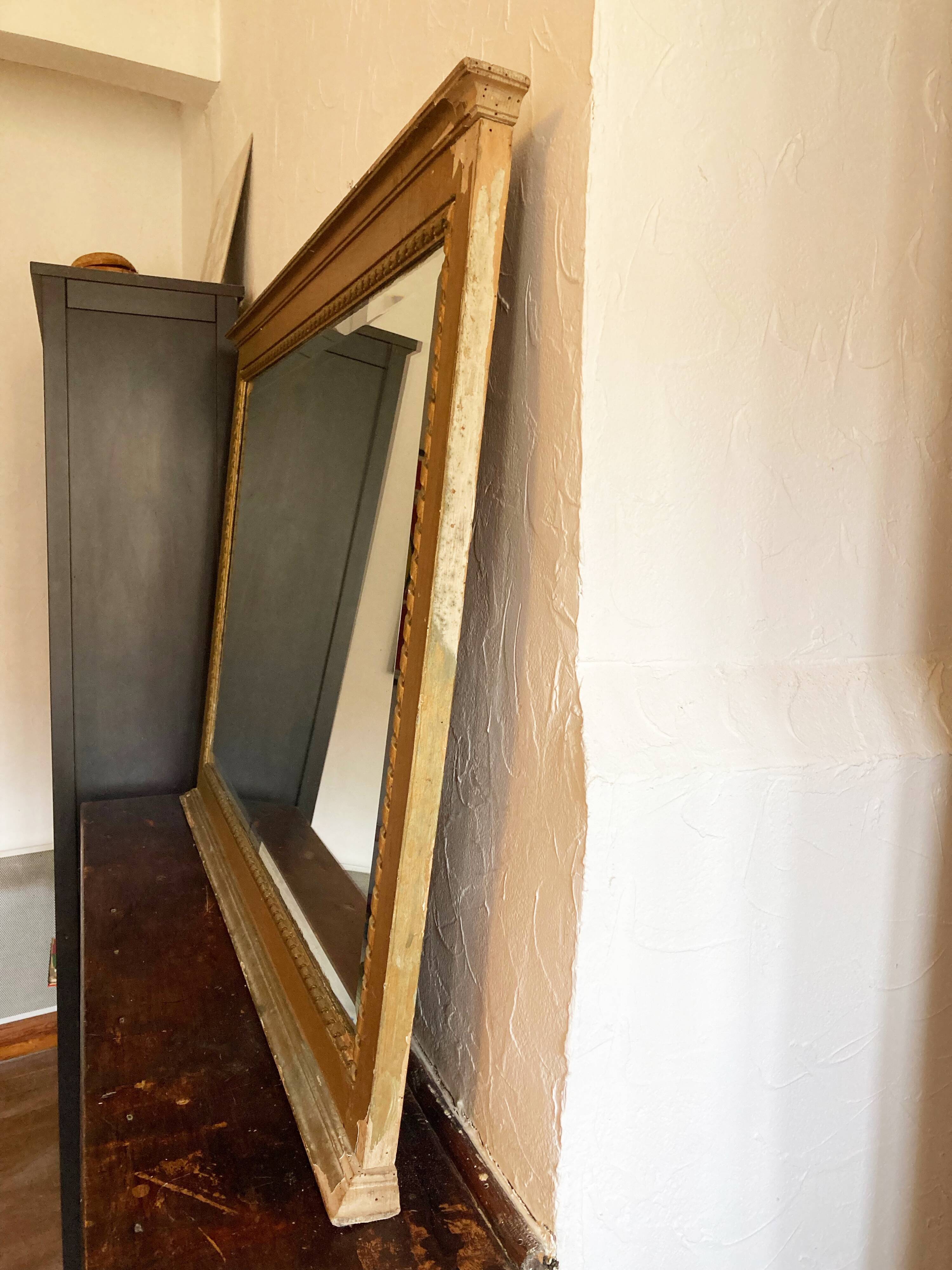 Antique Louis XVI style mirror