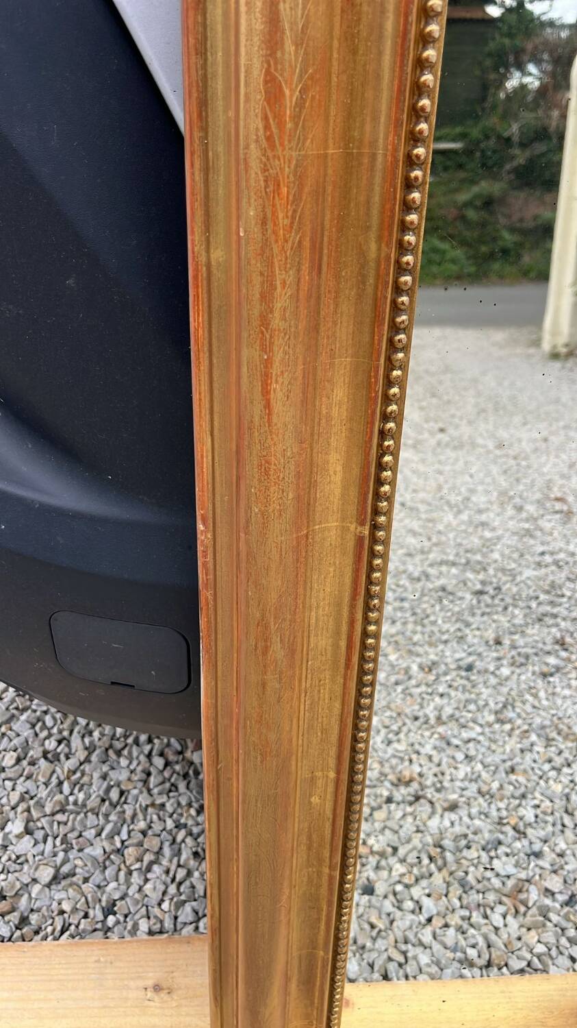 Miroir ancien Louis Philippe 140/102 cm