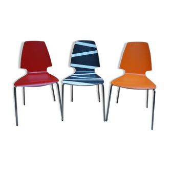 Set  of three vintage chairs