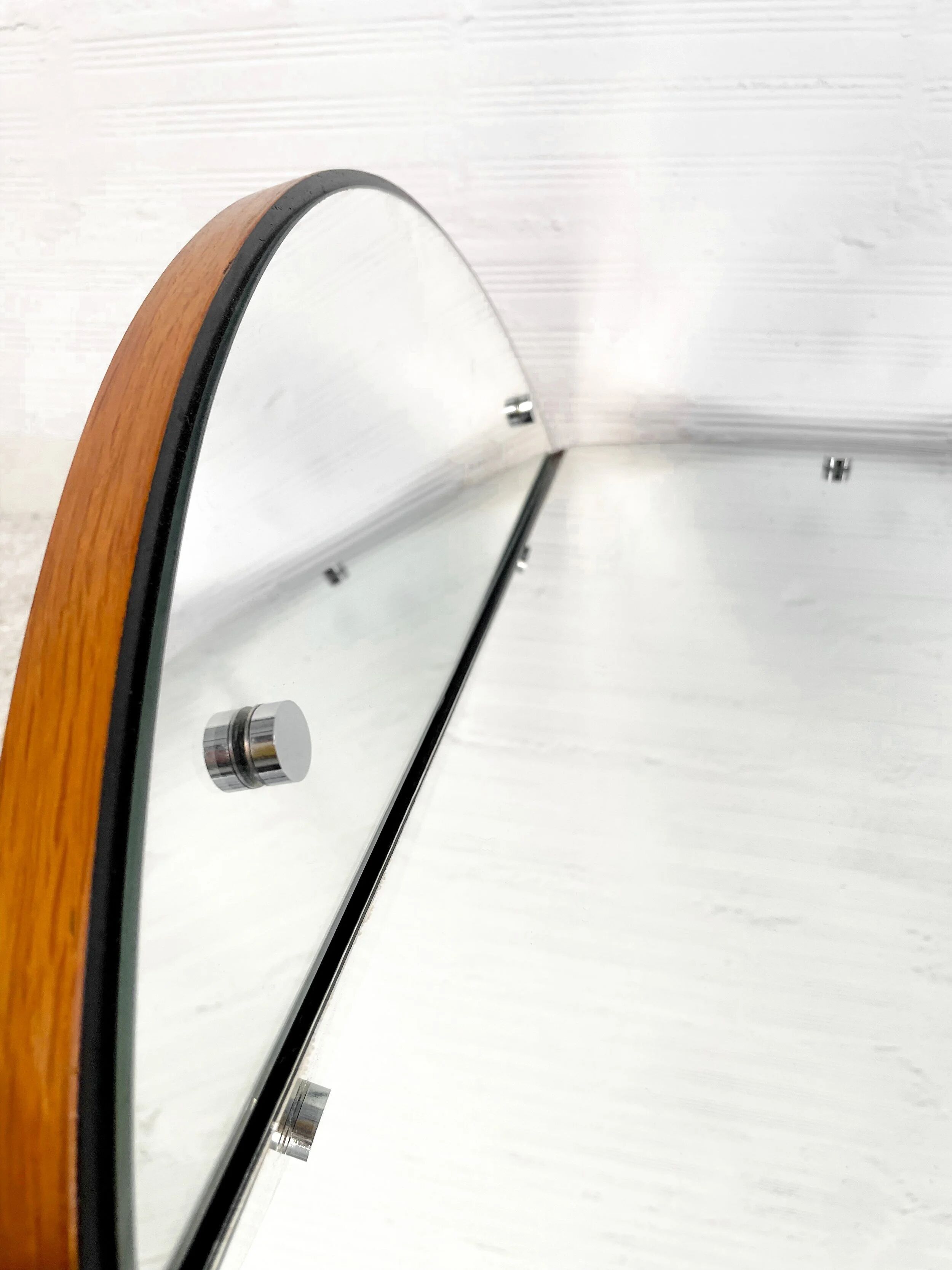 Mid-century triptych mirror
