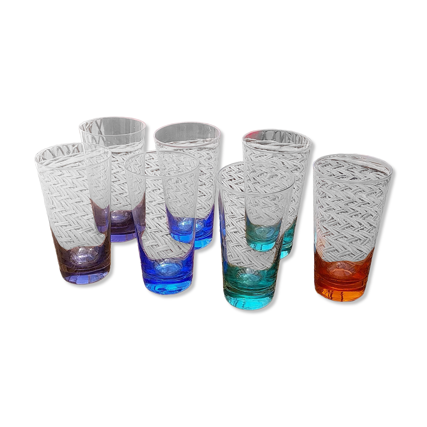 Service de verres à orangeade