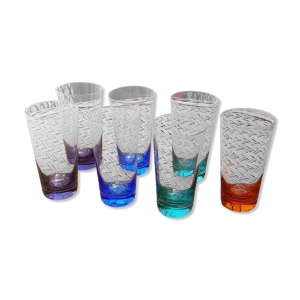 Service de verres à - orangeade