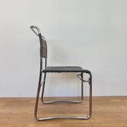 Tubular steel chrome Bauhaus chair by Hynek Gottwald - 1930 (Eisengarn)