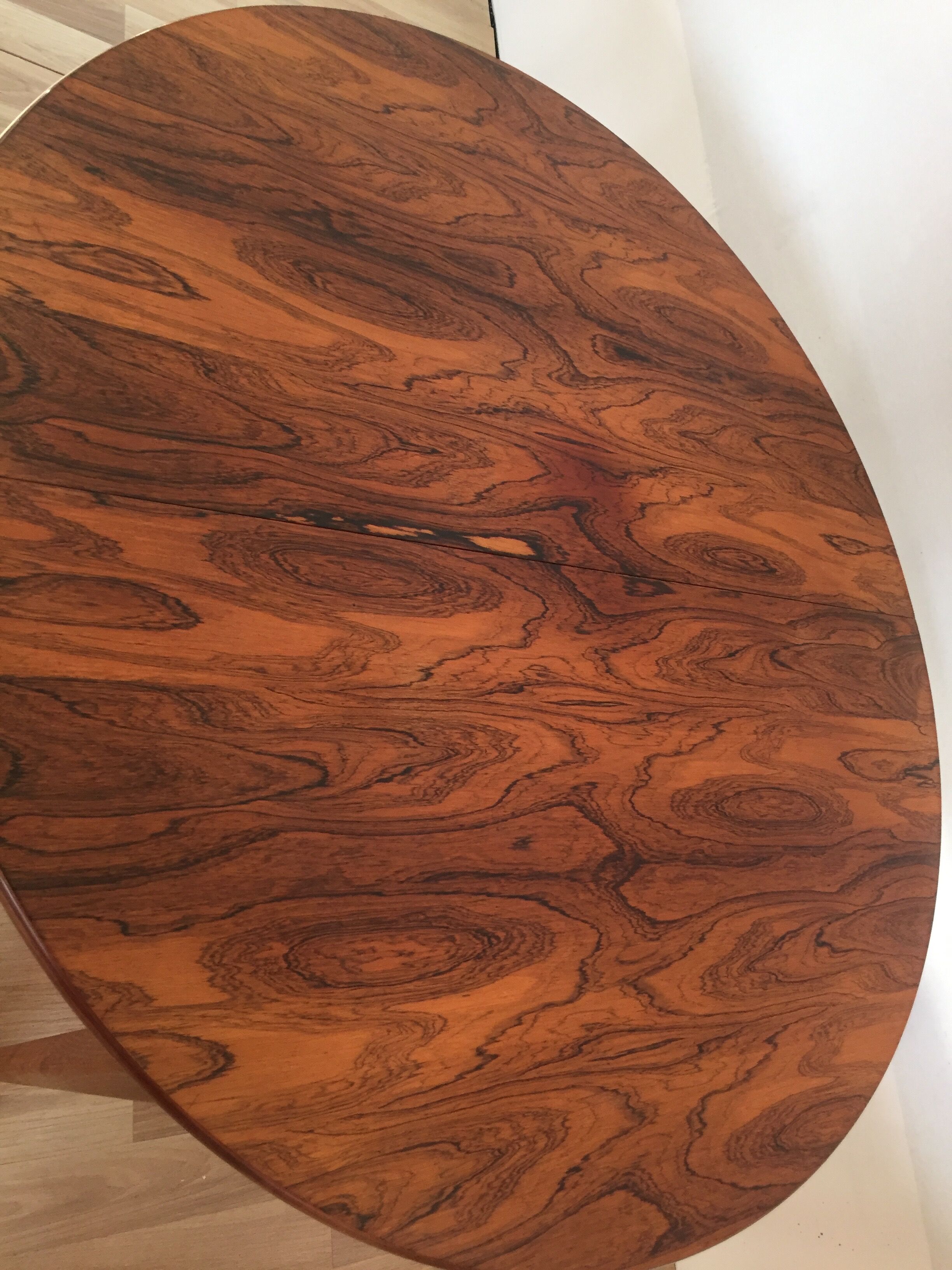 Scandinavian rosewood dining table