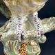 Delft, important polychrome faience parrot marked apk