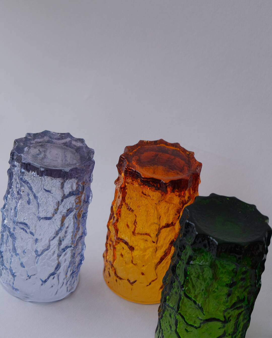 Geoffrey Baxter glasses by Whitefriars 1960